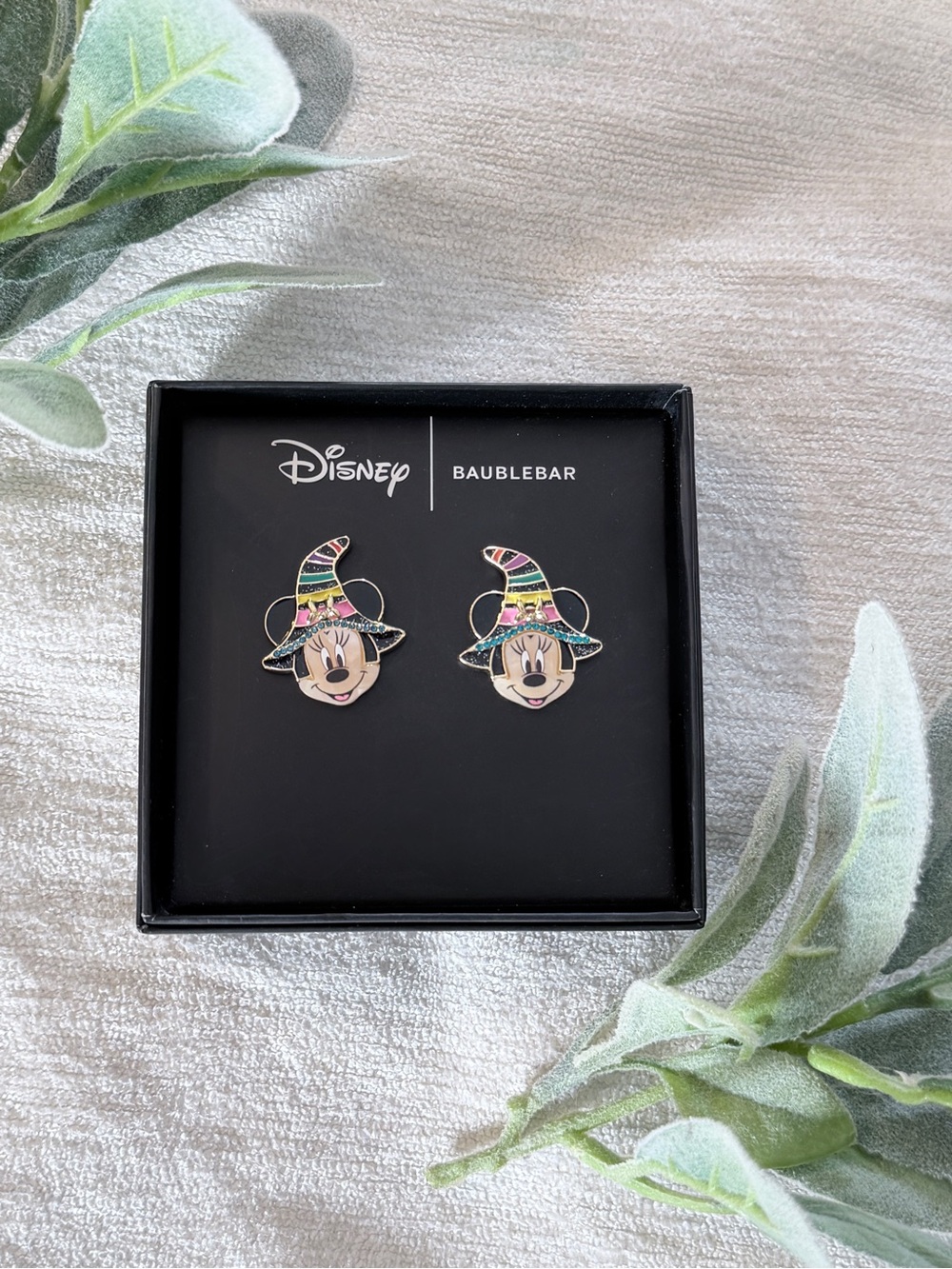 Disney BaubleBar Minnie x BaubleBar Minnie Mouse Witch Halloween Earrings